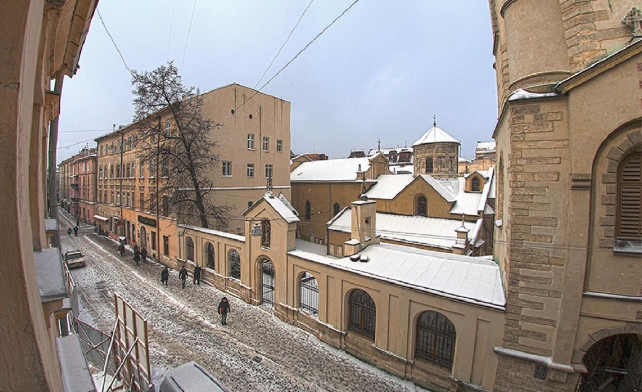 Квартира В Центрі На Вулиці Вірменській 12 Є Дві Спальні Двуспальні Ліжка Львов Экстерьер фото